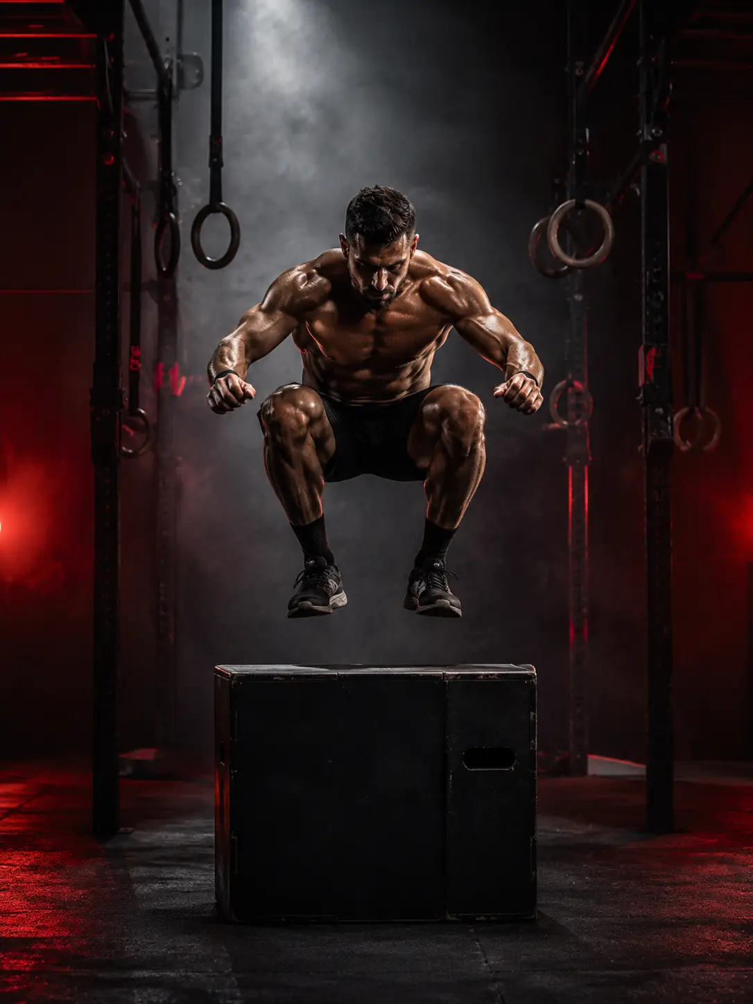 Athlete training at Iron Blaze CrossFit