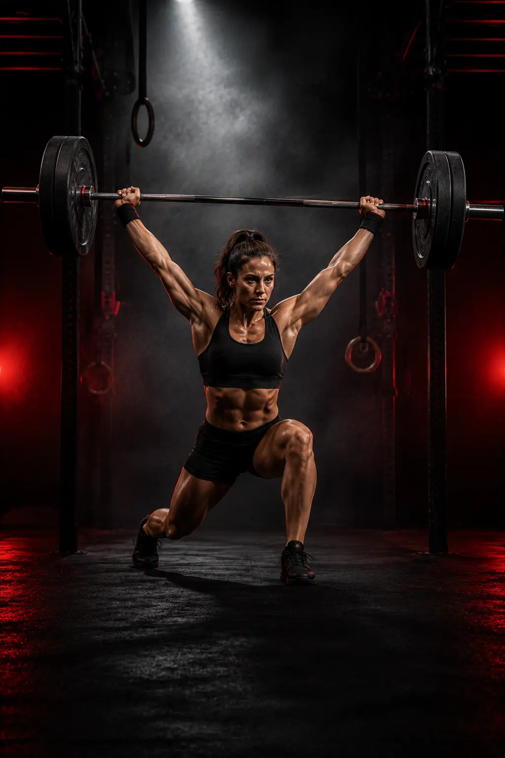Weightlifting training at Iron Blaze CrossFit